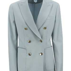 Max Mara Set- suit jacket blazer & High Rise long tall trousers